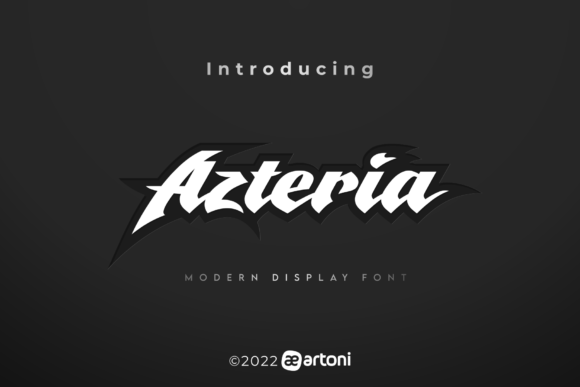 Azteria: A Bold Display Font for Impactful Web Design