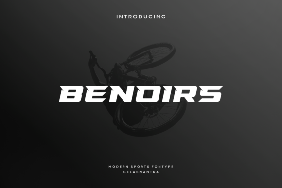 Benoirs: A Dynamic Display Font for Small Business Branding