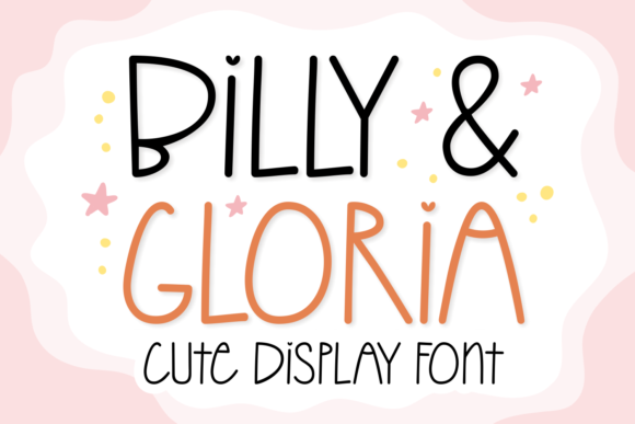 Billy and Gloria: A Friendly Display Font for Digital Brands