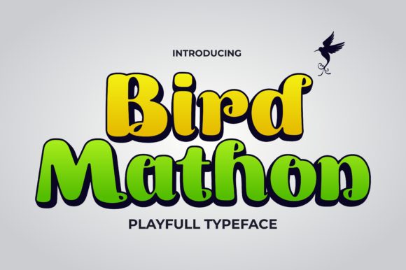 Birdmathon: A Bold Display Font That Actually Works