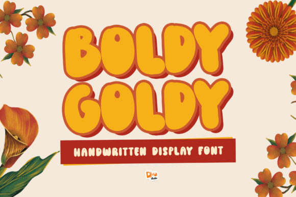 Boldy Goldy: A Friendly Display Font for Digital Branding