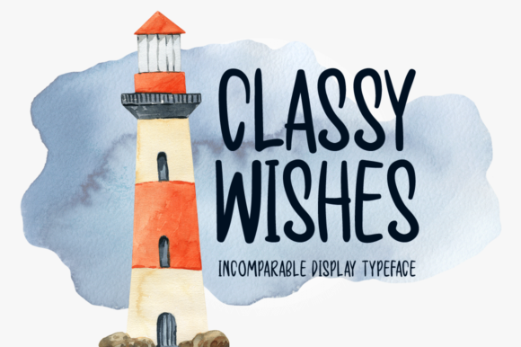 Classy Wishes: A Display Font That Elevates Your Marketing Visuals