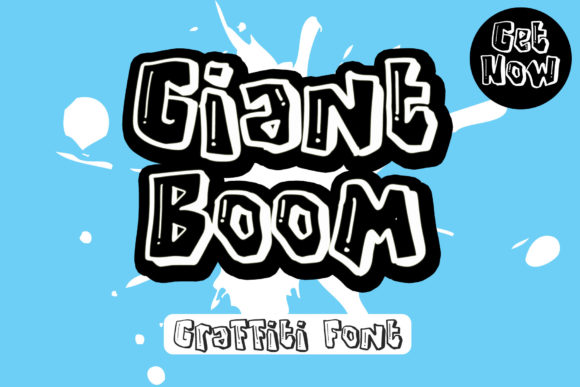Giant Boom: A Bold Display Font for Digital Brand Impact