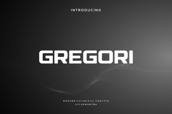 Gregori: A Sci-Fi Display Font That Cuts Through the Feed
