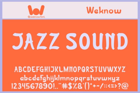Jazz Sound: A Display Font That Sets the Tone