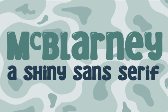 McBlarney: A Display Font with Quiet Charm and Lucky Grace