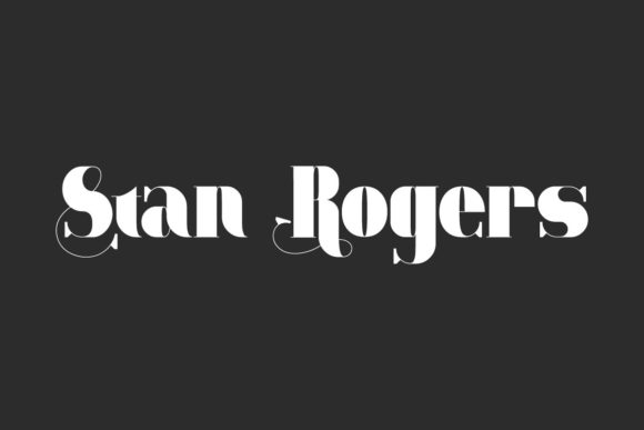 Stan Rogers: A Bold Display Font for Scroll-Stopping Campaigns