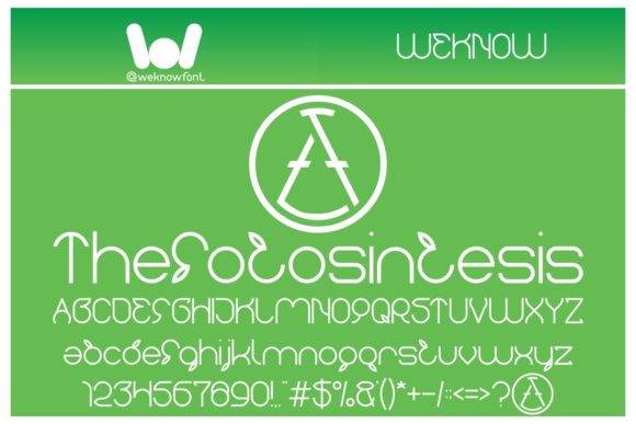 Thefotosintesis: A Display Font That Elevates Digital Branding