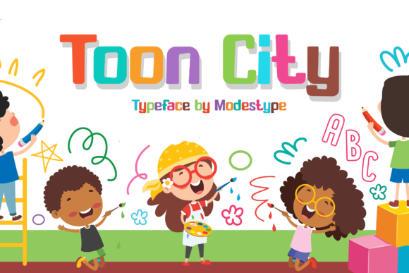 Toon City Font: Friendly, Fun & Perfect for Small Business Branding