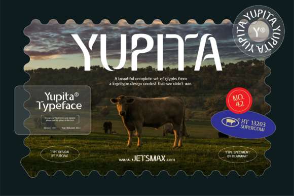 Yupita: A Display Font That Elevates Digital Brand Identity